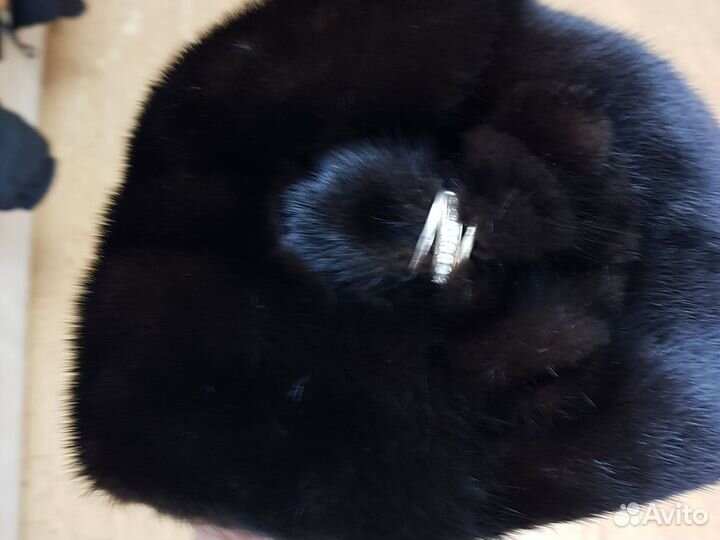 Шапка женская из меха норки