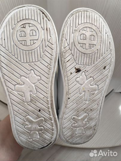 Кеды белые 33