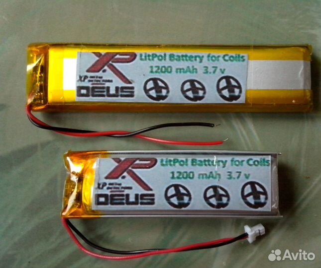 Аккумулятор для XP Deus увеличеной ёмкости 1200mAh