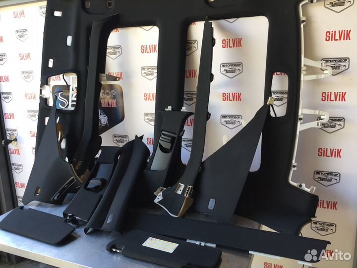 Потолок черный панорама mercedes W212