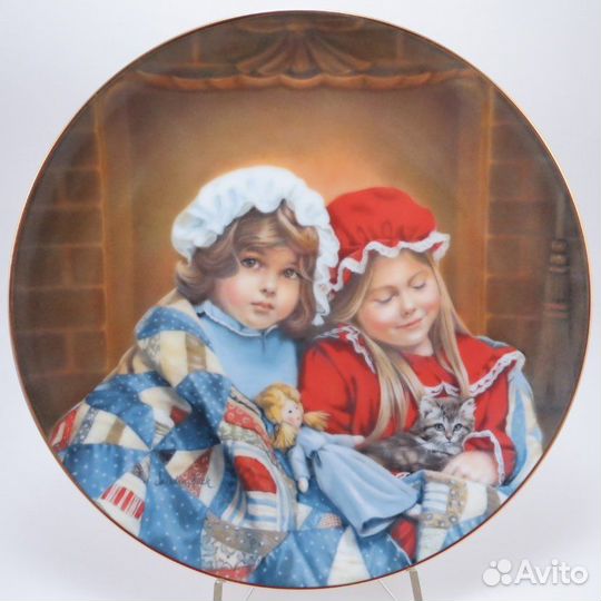 Тарелки серии Альманах детства 1984, 1985