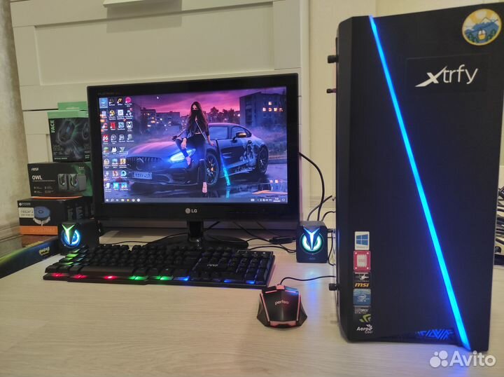 Пк/комплект с монитором