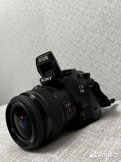 Фотоаппарат Sony Alpha SLT-A58 Kit 18-55mm