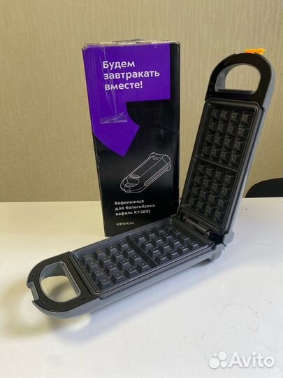 Вафельница для бельгийских вафель KitFort KT-1691