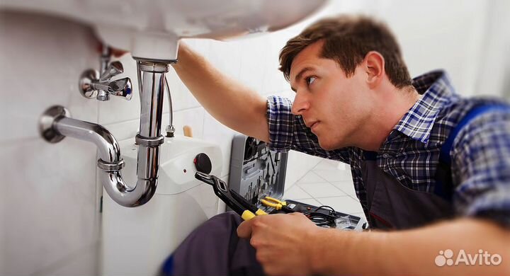 Сантехнические работы-устранение засора