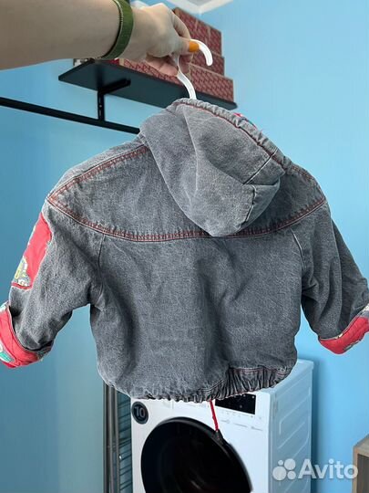 Куртка джинсовая 86-92