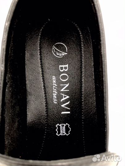 Туфли Женские Лоферы, Натуральная Кожа,Bonavi