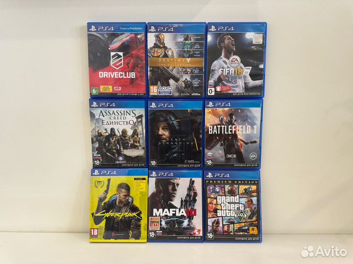 Топовые игры для PS4