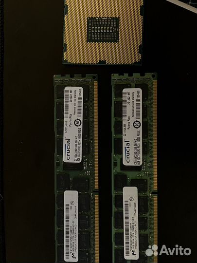 Комплект: xeon e5 2650 v2, е5 v3.3 k1