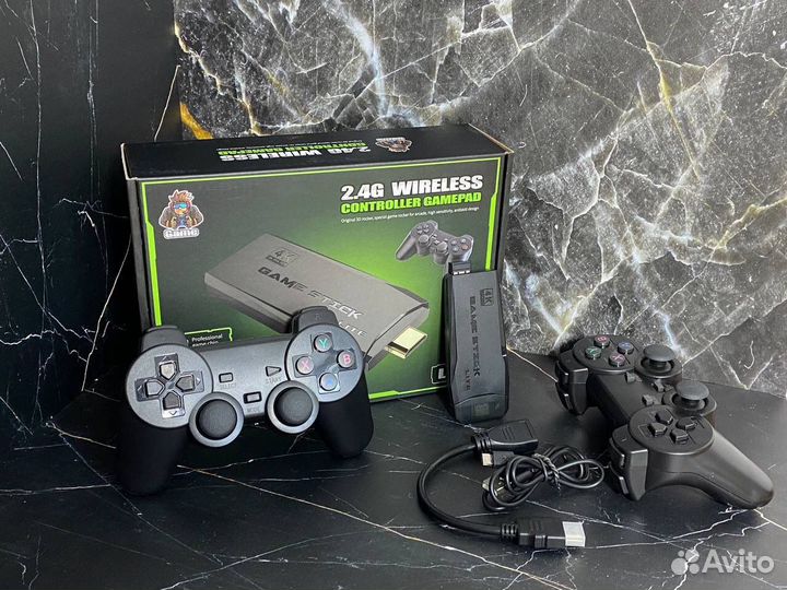 Игровая приставка Game stick 64gb