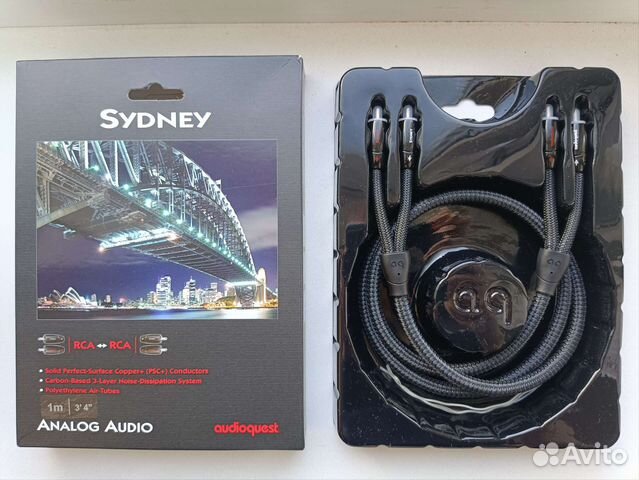 Кабель межблочный Audioquest Sydney RCA 1м