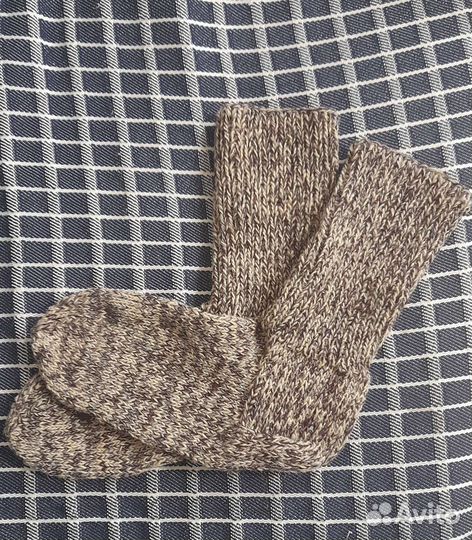 Носки шерстяные ручной вязки 