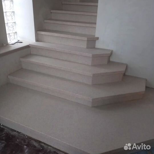 Лестница из искусственного камня производство