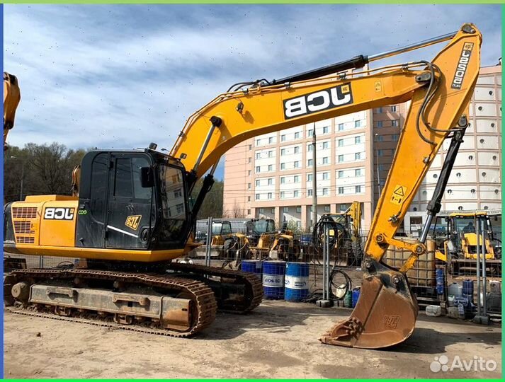 Закаленное стекло на JCB JS 205 lС