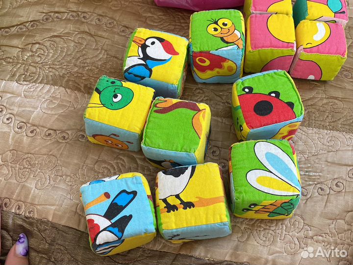 Кубик мягкий