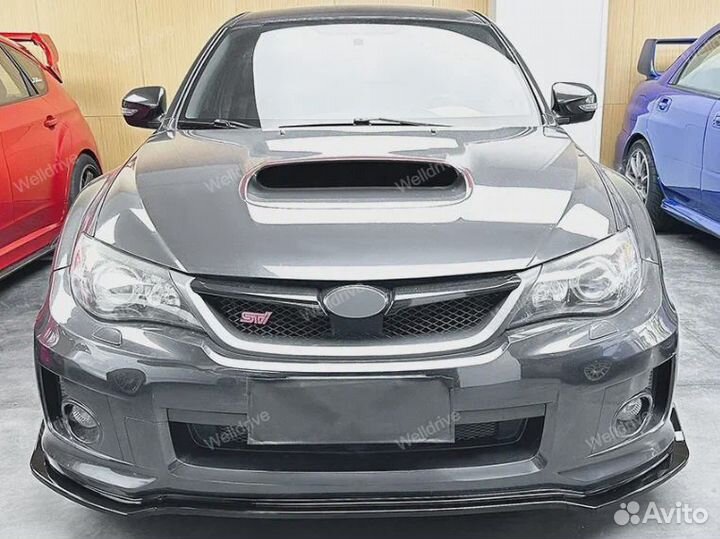 Губа передняя Subaru Impreza WRX STI 3 GE GH GR