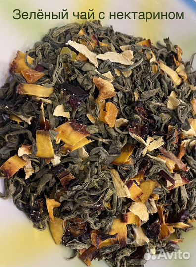 Авторский чай, сухие травы и цветы