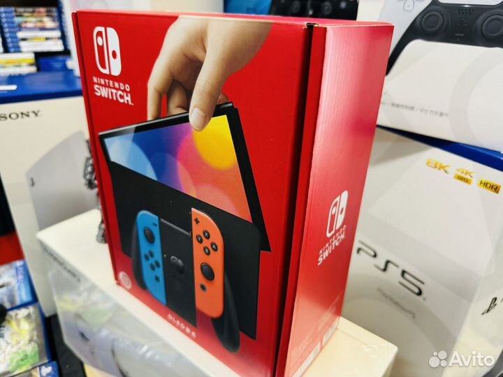 Nintendo switch oled новая Гарантия