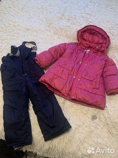Зимний костюм для девочки