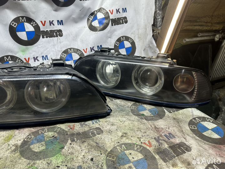 Фары с глазками бмв Е39 рестайлинг фары бмв Е39