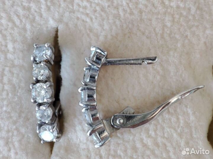 Серебряные серьги