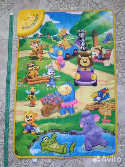 Развивающий коврик Животные