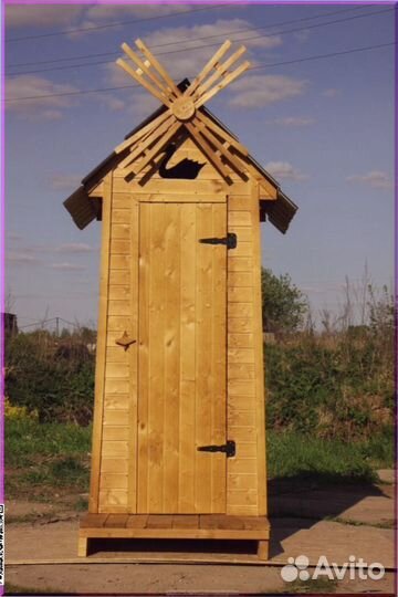 Дачный туалет с дельфином бкт 775