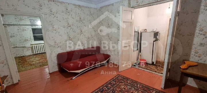 3-к. квартира, 62 м², 2/2 эт.