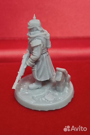 Dnd Миниатюра ветерана из Корпуса Смерти Крига из