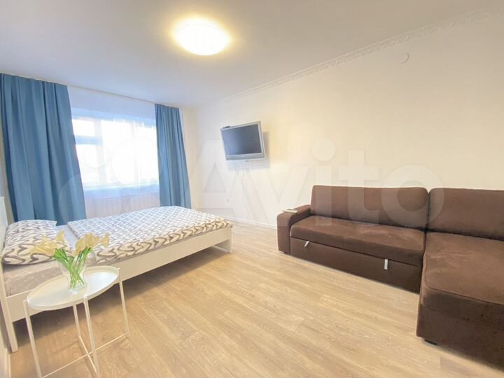 1-к. квартира, 45 м², 3 кровати