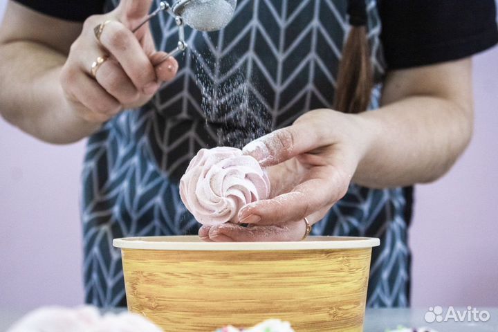 Мастер-класс по приготовлению зефира