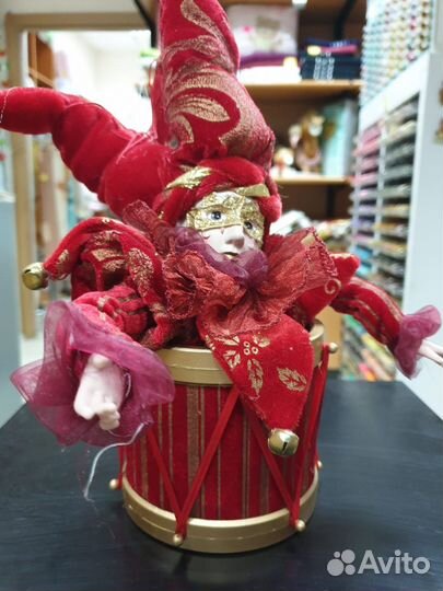 Клоун - музыкальная шкатулка