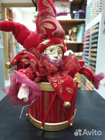 Клоун - музыкальная шкатулка