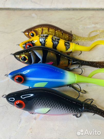 Джеркбейты ручной работы Bait scout 110 мм