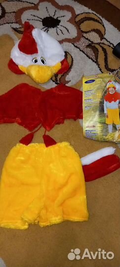 Новогодний костюм для мальчика, петушок