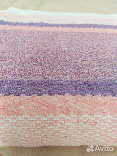 Махровая простынь без резинки 184х130