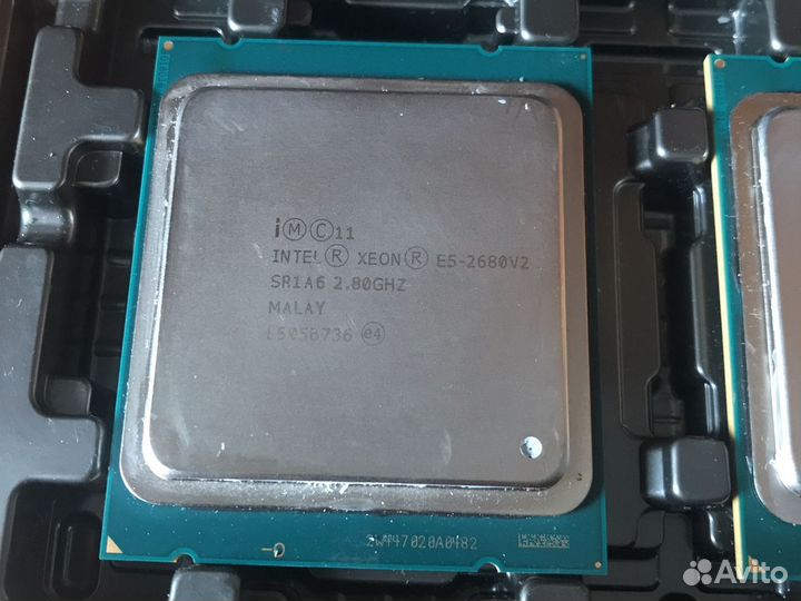 Xeon E5 2680v2 (10 ядер, 20 потоков, LGA 2011)