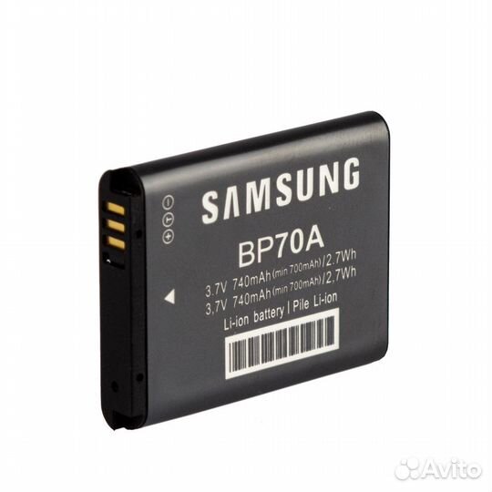 Аккумулятор Samsung BP70A для Samsung ES65, MV800