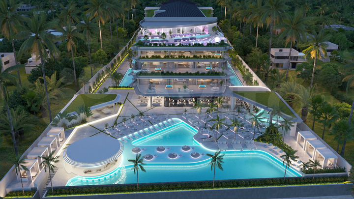 2-к. квартира, 204 м² (Индонезия)