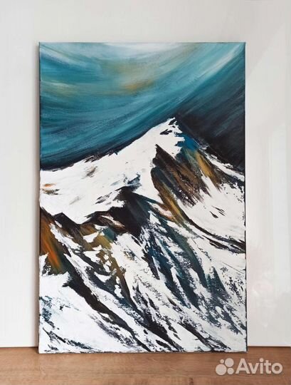 Интерьерная картина Цветные горы