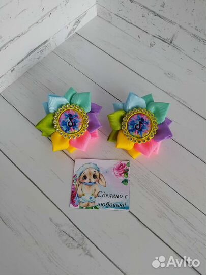 Бантики для девочек ручной работы