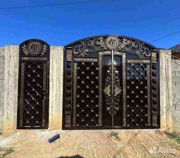 Кованные ворота арт 11.15