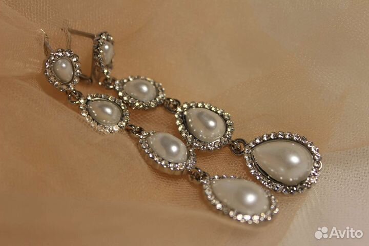 Новые серьги длинные