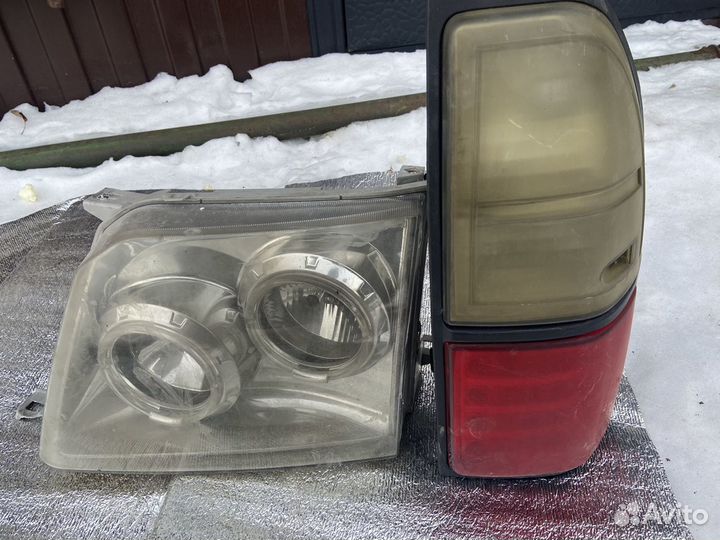 Фары комплект для prado 90