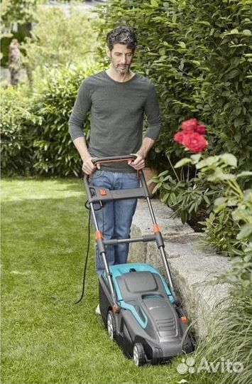 Газонокосилка электрическая Gardena PowerMax 1600