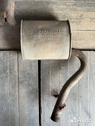 Глушитель bosal оригинальный