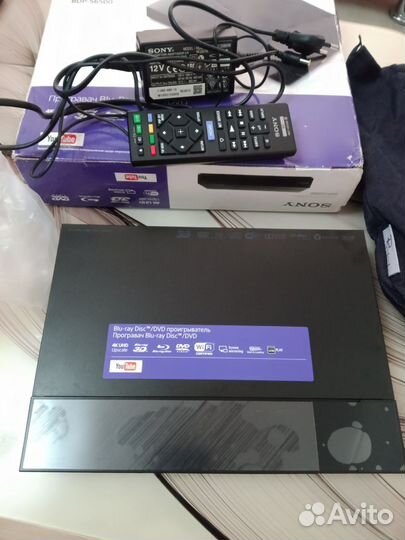 Blu ray плеер sony bdp -s6500