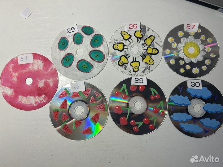 Сд диски разукрашенные
