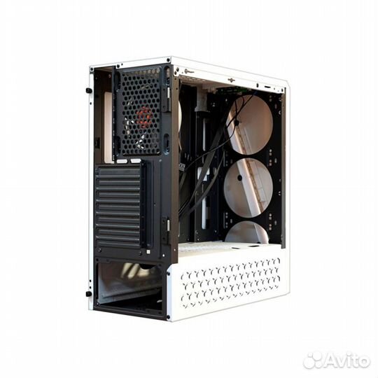 Корпус Ginzzu SL220 White RGB