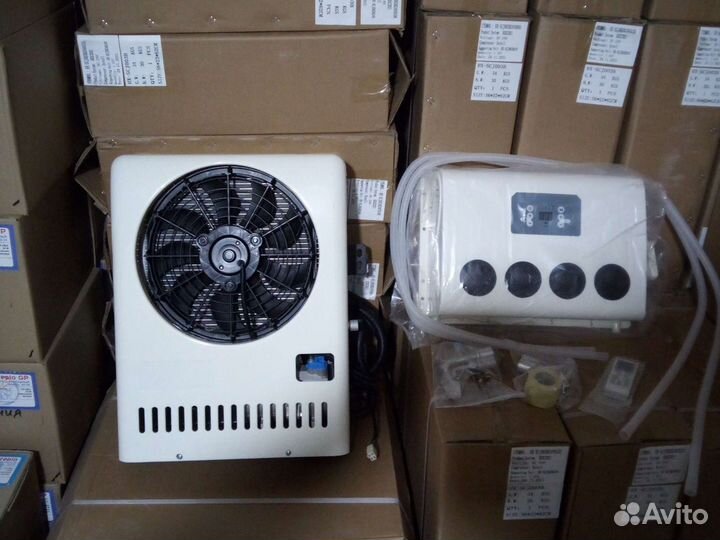 Стояночный кондиционер электрический 12v-24v